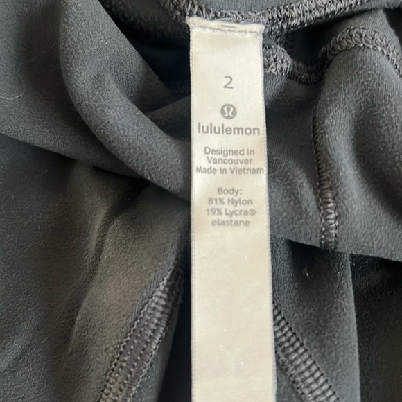Lululemon align high rise pant graphite gray size 2 - Picture 2 of 3